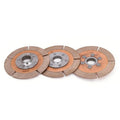 Quarter Master Clutch Disc, 5.500" Diameter, 1-5/32" x 26-Spline, Rigid Hub, Set of 3