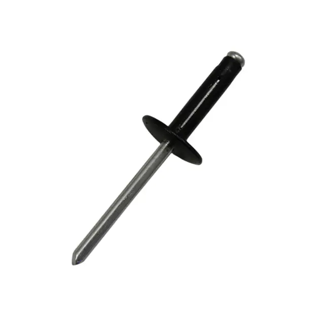 3/16" LARGE HEAD ALUM EXPLODING RIVETS- BLACK