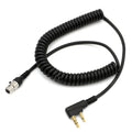 Rugged and Kenwood Handheld Radio - Headset Coil Cord