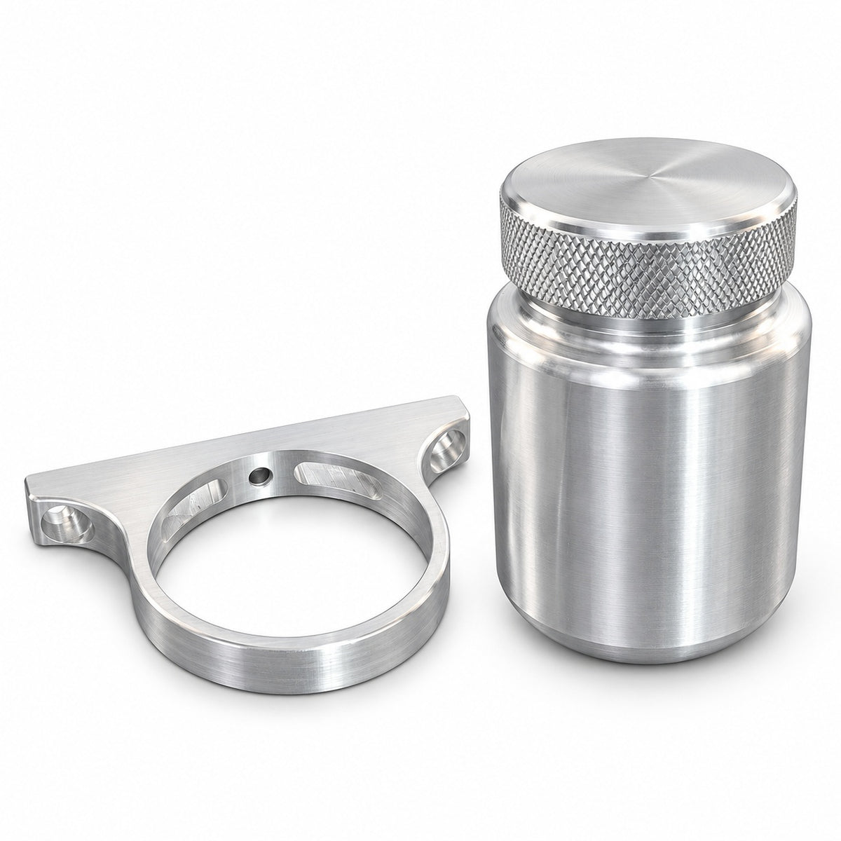 DRP Performance Billet Remote Brake or Clutch Reservoir with Mount