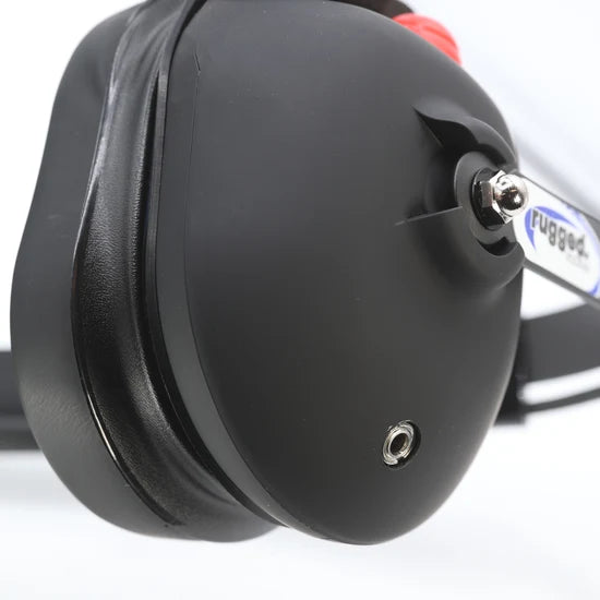 Rugged Radios H43-BLK-K Racing Headset