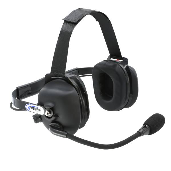 Rugged Radios H43-BLK-K Racing Headset