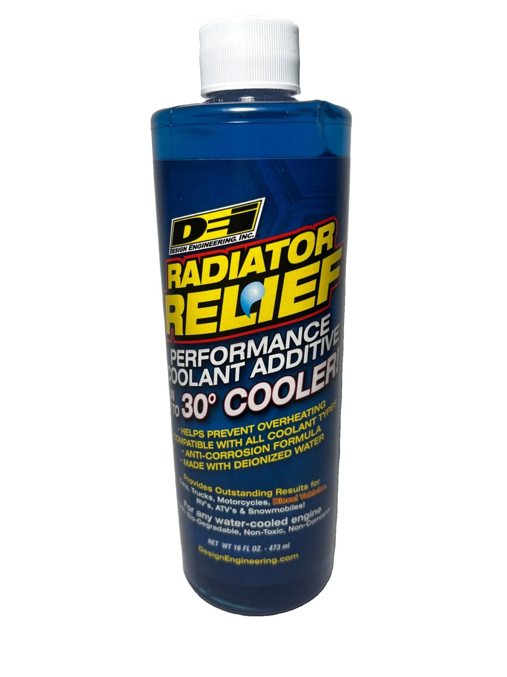 Design Engineering (DEI) 40200 Radiator Relief ™ COOLANT SYSTEM PERF IMPROVER