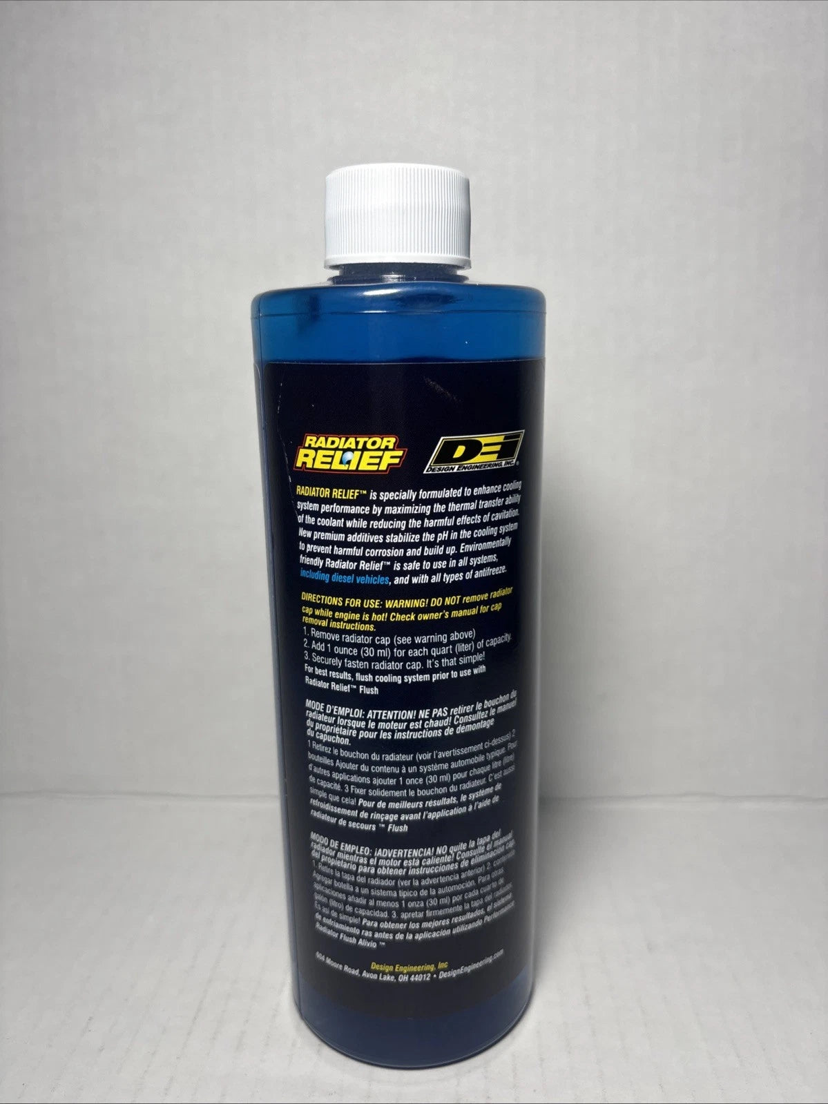 Design Engineering (DEI) 40200 Radiator Relief ™ COOLANT SYSTEM PERF IMPROVER